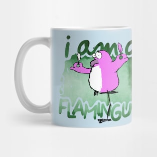 i am a flaminguin Mug